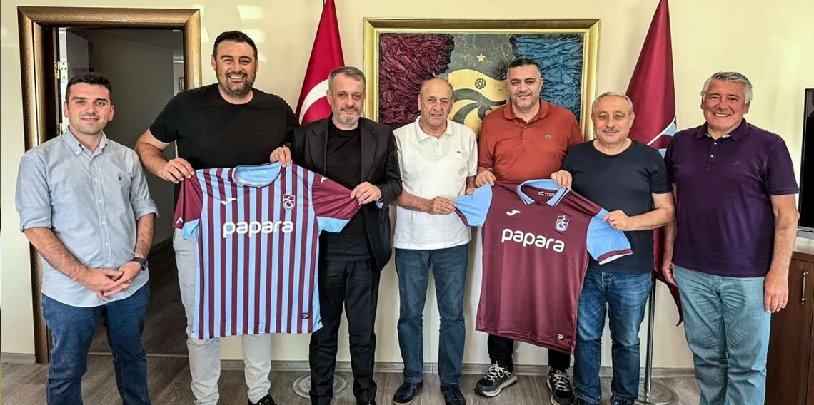 Kıbrıs Türk Futbol Federasyonu’ndan Trabzonspor’a ziyaret!