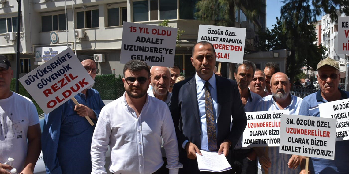 İzmir’de kentsel dönüşüm mağdurları isyan etti: 