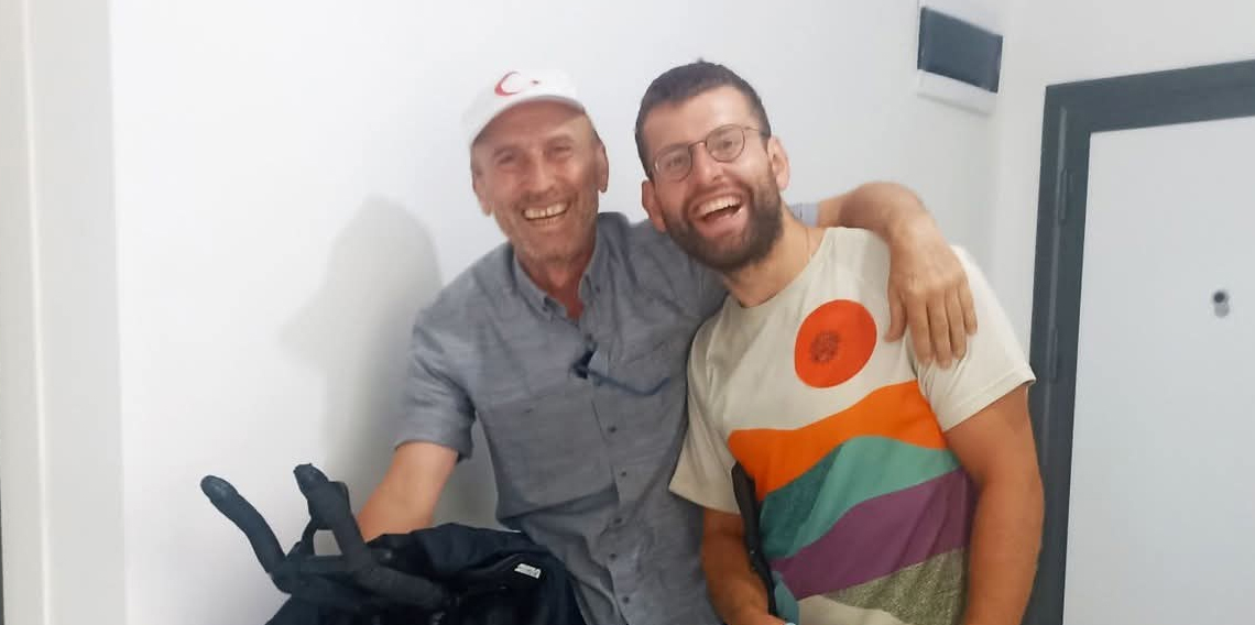 İngiliz Simon’a, Bulancak’ta sevgi seli!