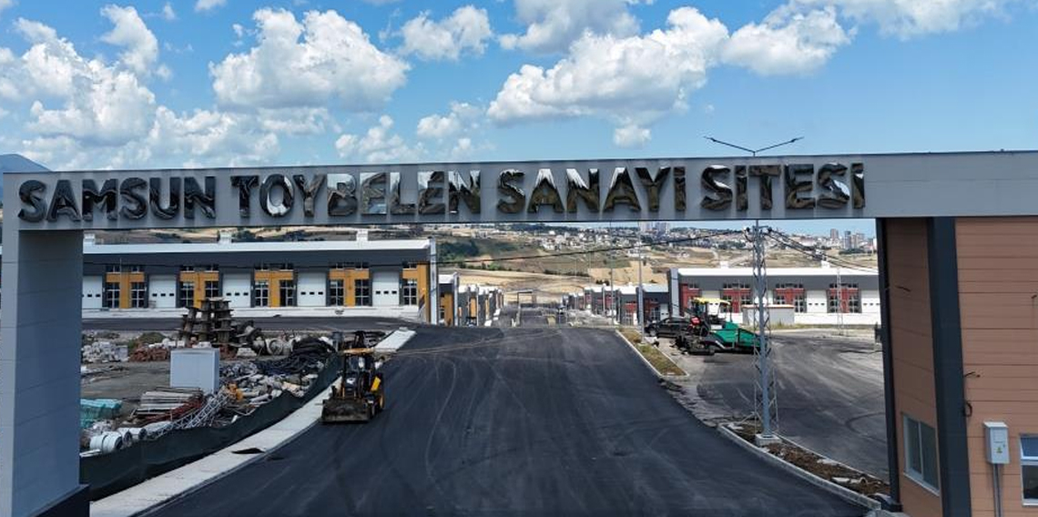 Toybelen Sanayi Sitesi tamamlandı, Gülsan'da düğmeye basıldı