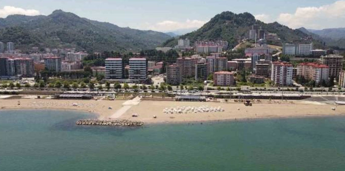Giresun plajlarında deniz suyu temiz çıktı