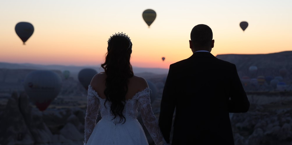 Kapadokya dünyanın en romantik yeri
