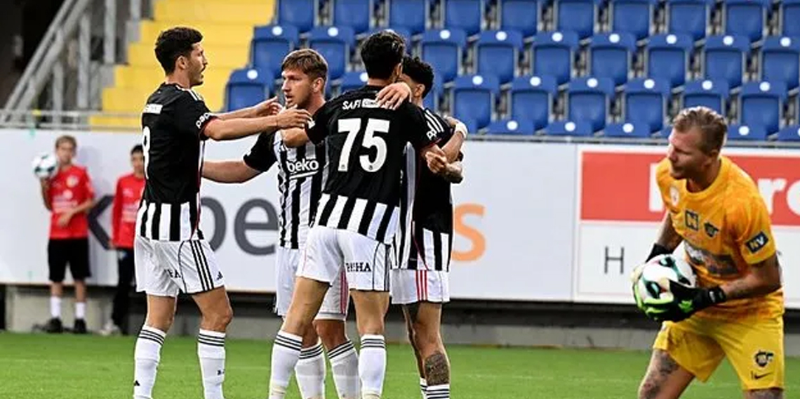 Beşiktaş - Admira Wacker maçı HT Spor’da