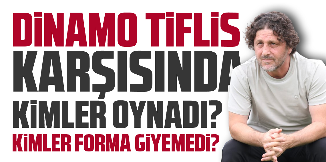 Trabzonspor'un ilk hazırlık maçını sizler için analiz ettik