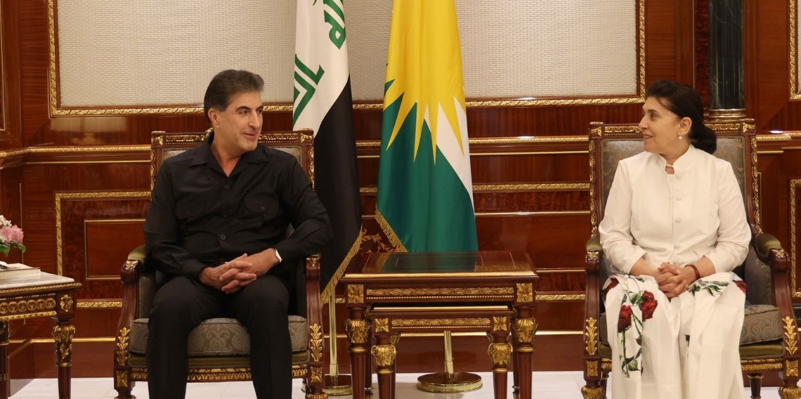 IKBY Başkanı Neçirvan Barzani, DEM Parti heyetini kabul etti