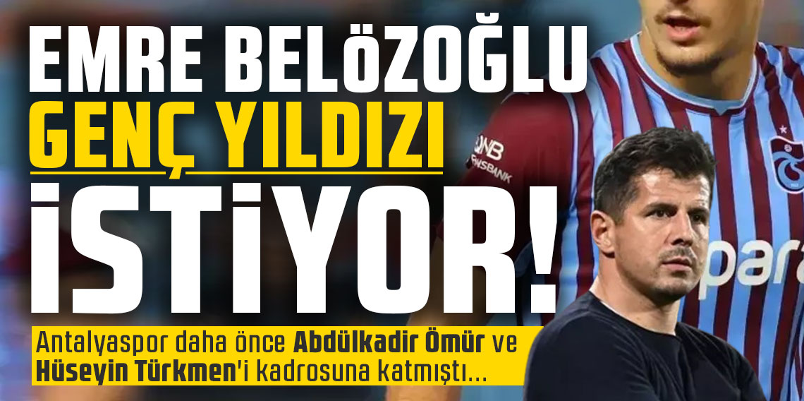Emre Belözoğlu, Trabzonspor'un genç yıldızının peşinde!