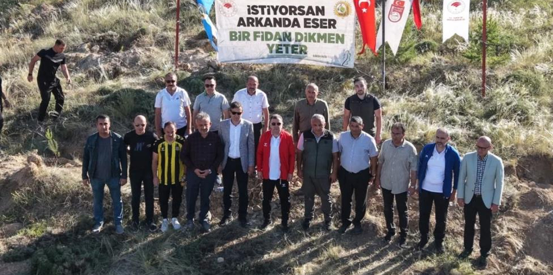Bayburt’ta 250 fidan toprakla buluşturuldu