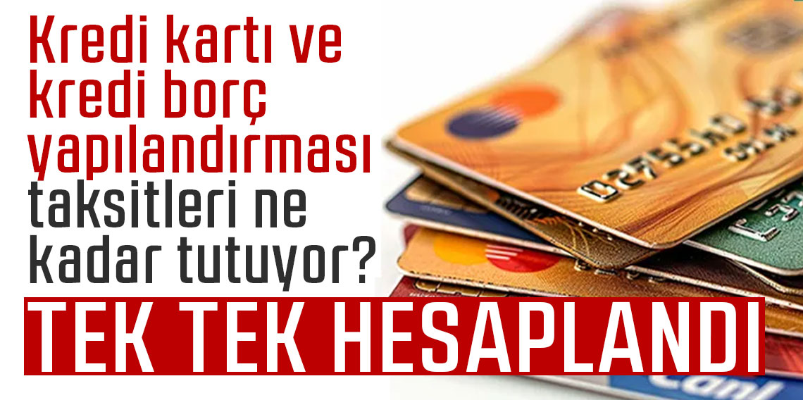 BDDK'nın açıkladığı kredi kartı ve kredi borç ödemesinde örnek hesaplama