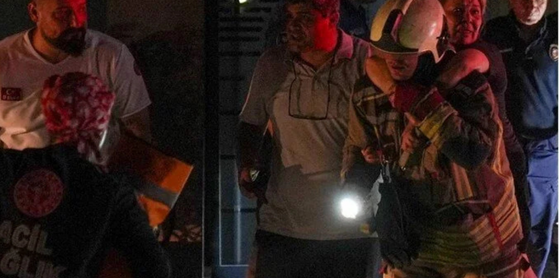 Ankara'da 26 katlı binada yangın: 1'i bebek 3 kişi öldü