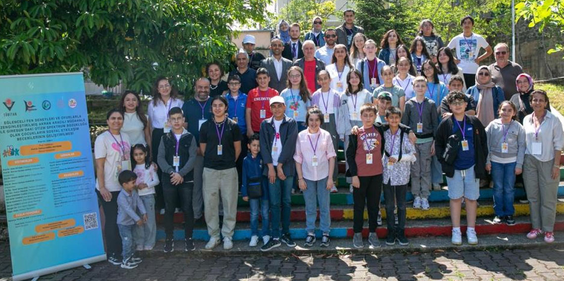 Giresun’da otizmli çocuklar için bilim projesi hayata geçirildi