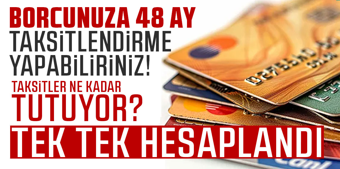 BDDK'nın açıkladığı kredi kartı ve kredi borç ödemesinde örnek hesaplama