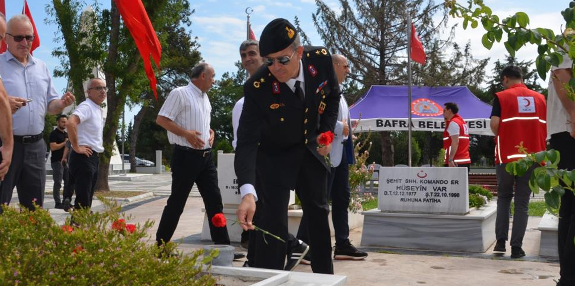 Bafra'da 15 Temmuz şehitleri dualarla anıldı