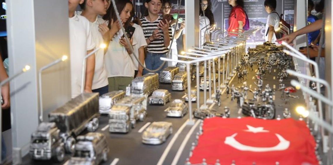 Canik’te 15 Temmuz Müzesi’ne ziyaretçi akını