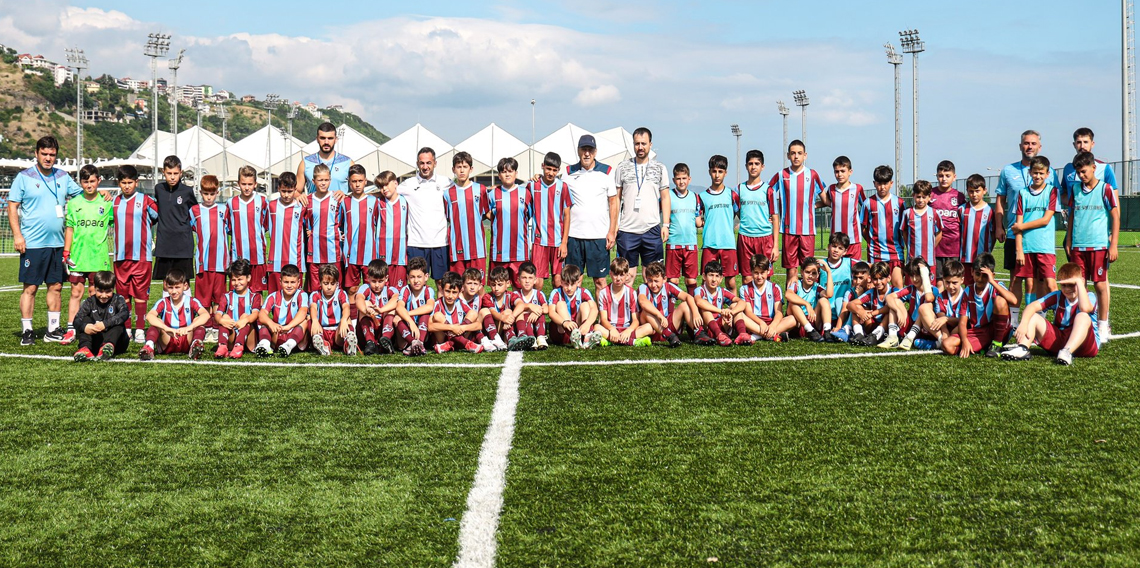 Trabzonspor Futbol Okulları Yaz Kampımızın ikinci etabı başladı