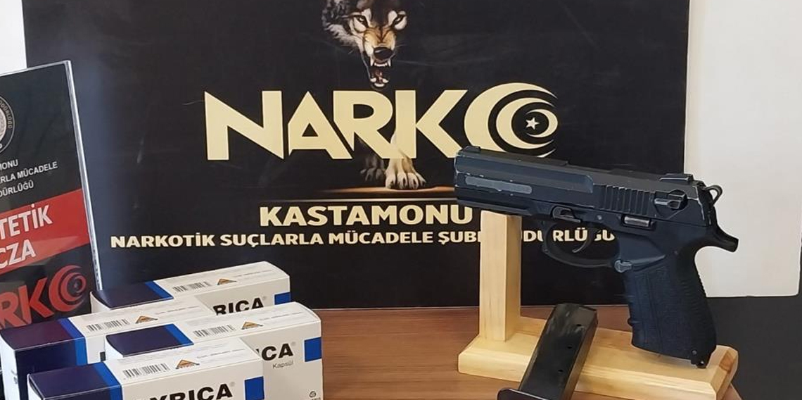 Kastamonu'da uyuşturucu operasyonu: 1 gözaltı