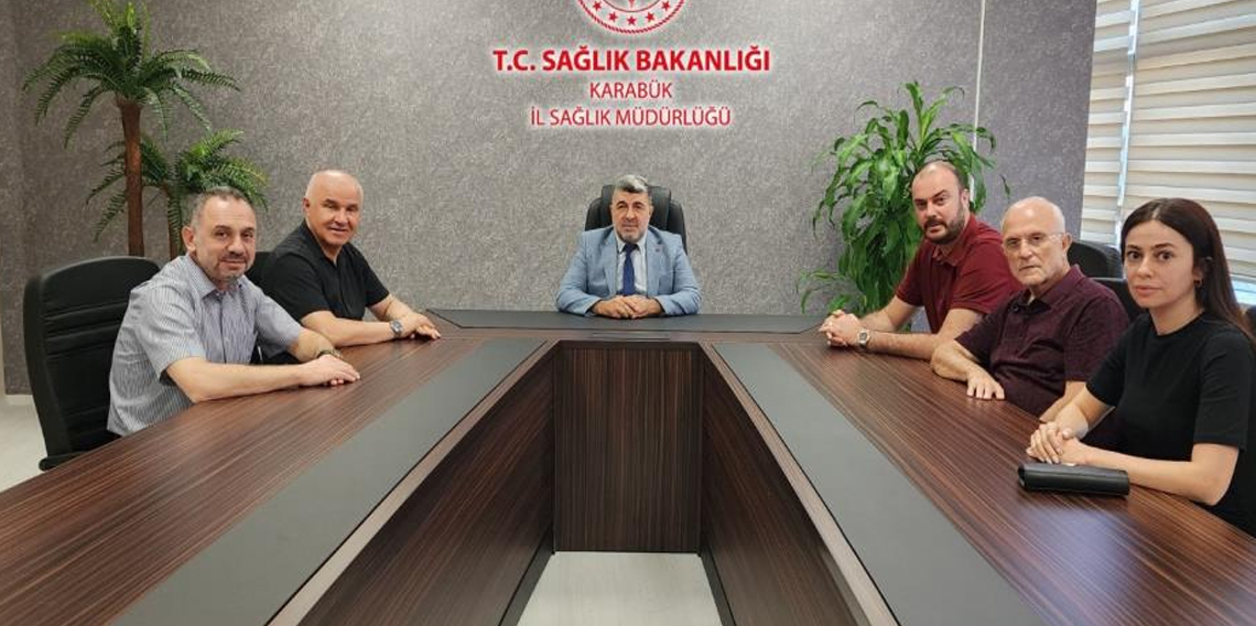 Karabük’te sağlık yöneticilerinin sözleşmeleri yenilendi