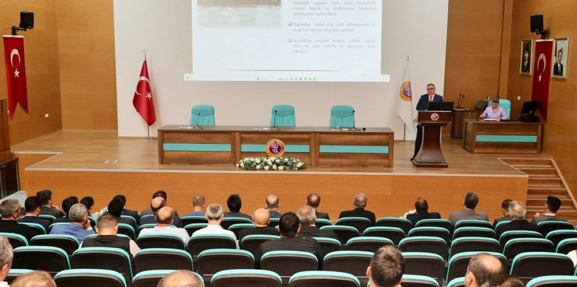 Ordu’da taşkın riski masaya yatırıldı