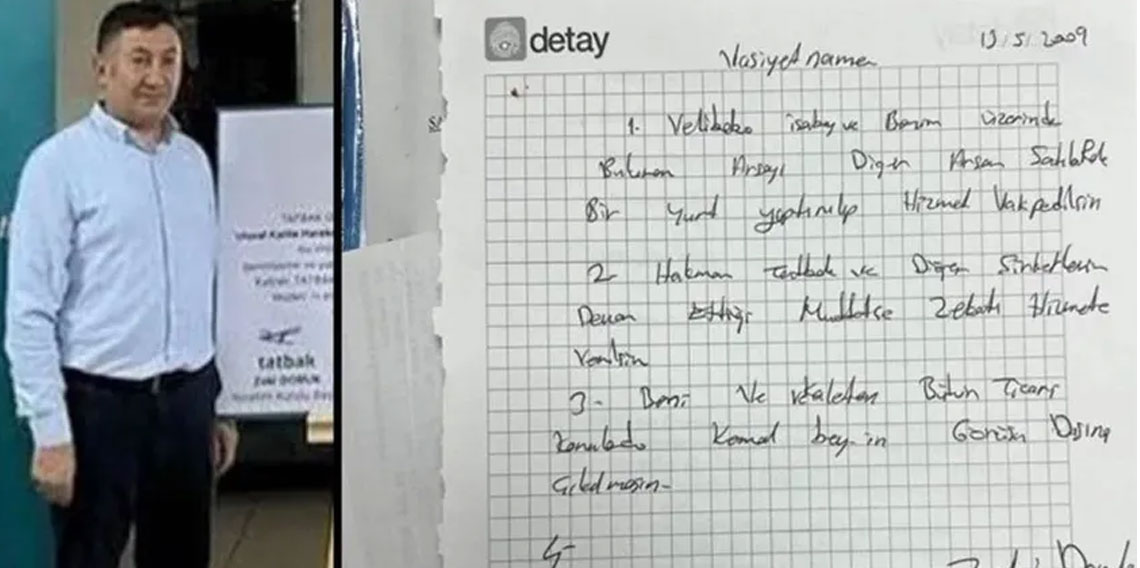 Kasadan vasiyeti çıktı! HAKMAR'ın sahibi mal varlığını FETÖ'ye bırakmış