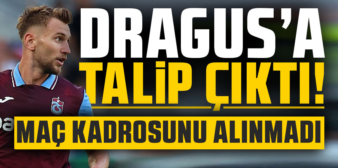 Trabzonspor’da Denis Draguş Kararı Verildi!