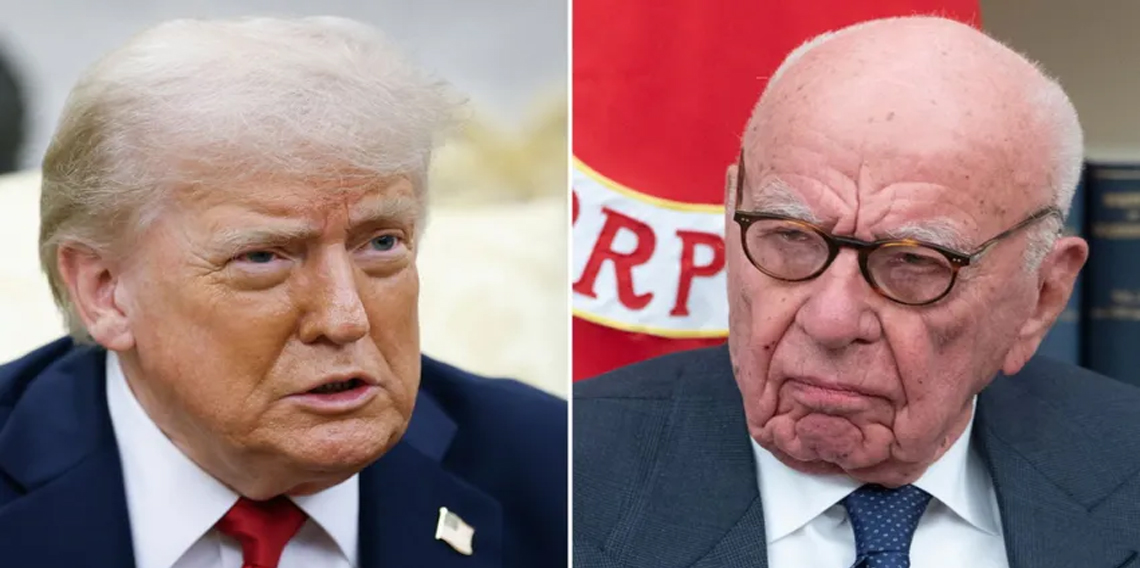 Trump’tan Murdoch’a dava ! Epstein skandalı büyüyor