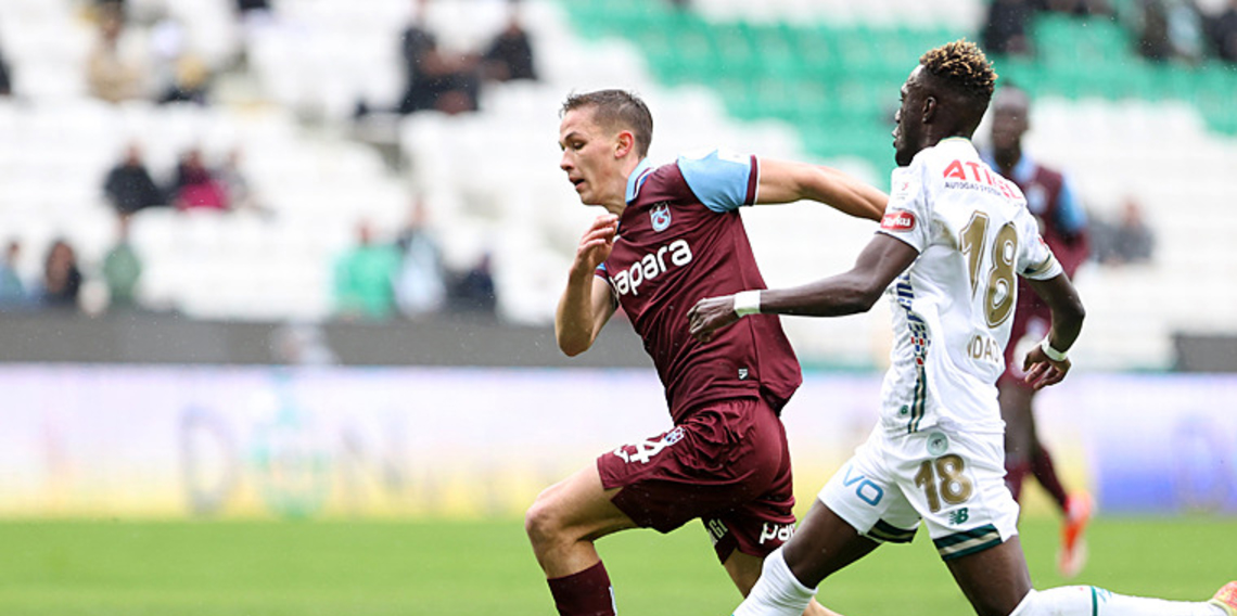 Trabzonspor Sikan’ın attığı golle 1-0 önde