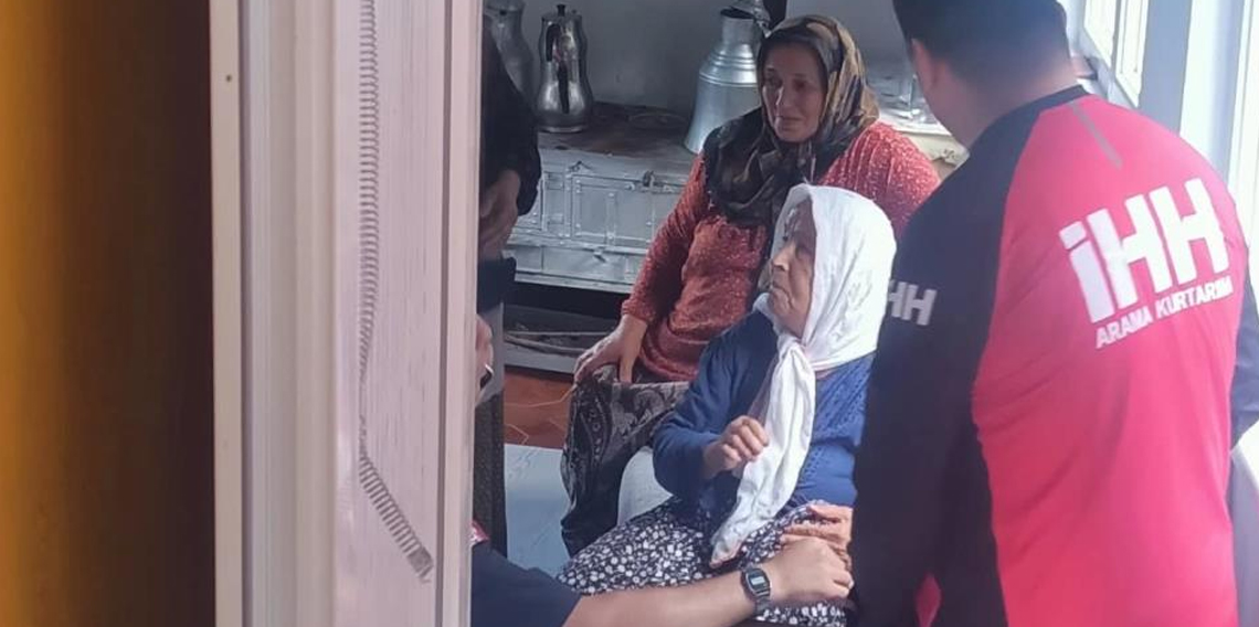 Giresun'da kaybolan yaşlı kadın bulundu