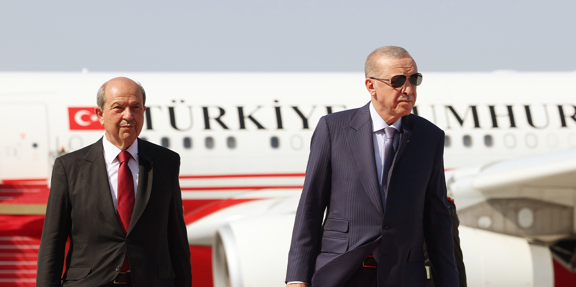 Cumhurbaşkanı Erdoğan KKTC’de