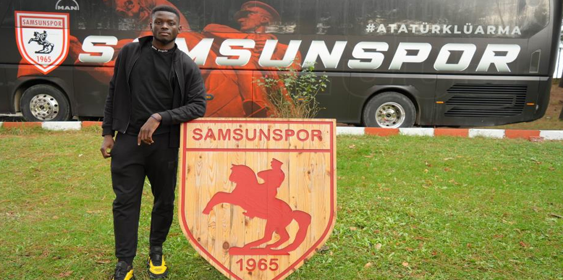 Samsunspor, Mouandilmadji ile yeni sözleşme imzaladı