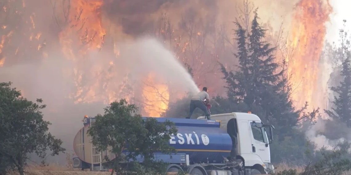61 orman yangınında 23 şüpheli gözaltına alındı: 4'ü tutuklandı