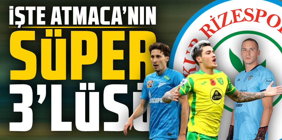 İşte Atmaca'nın süper 3'lüsü
