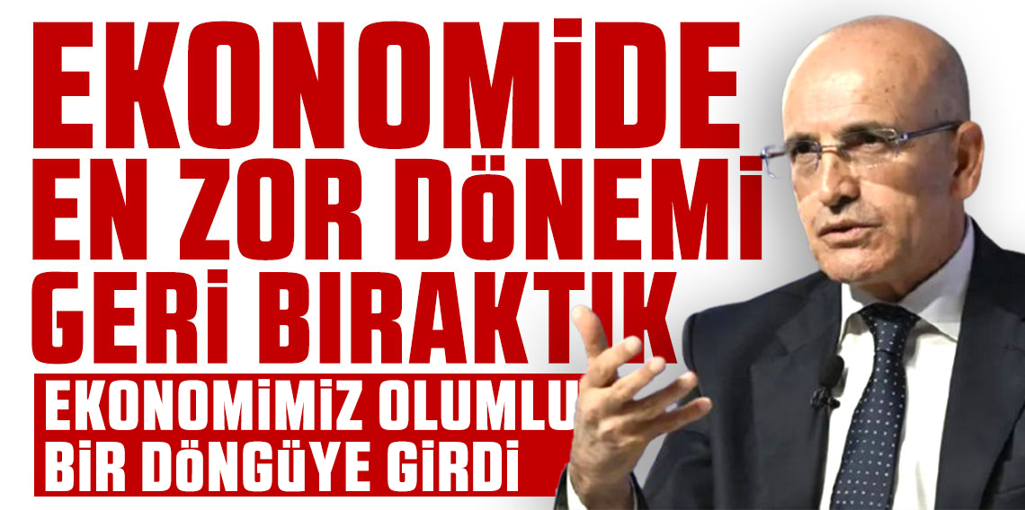 Mehmet Şimşek: Enflasyonu Kalıcı Olarak Düşürmeye Kararlıyız