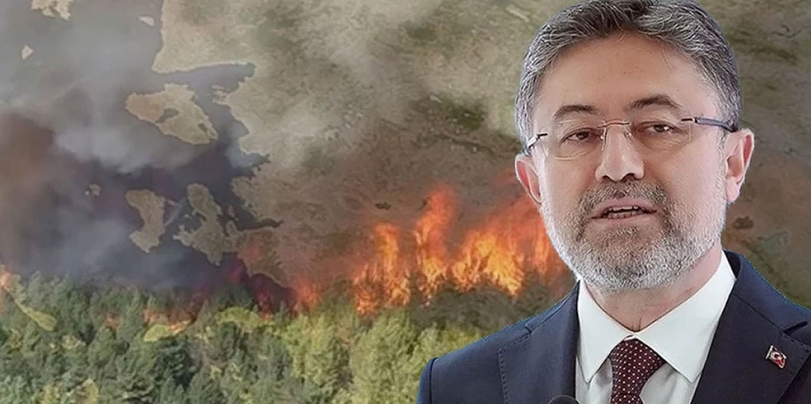 İbrahim Yumaklı, orman yangınlarına ilişkin son durum raporunu açıkladı