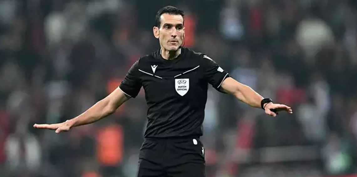 Shakhtar Donetsk – Beşiktaş maçına , İspanyol hakem 