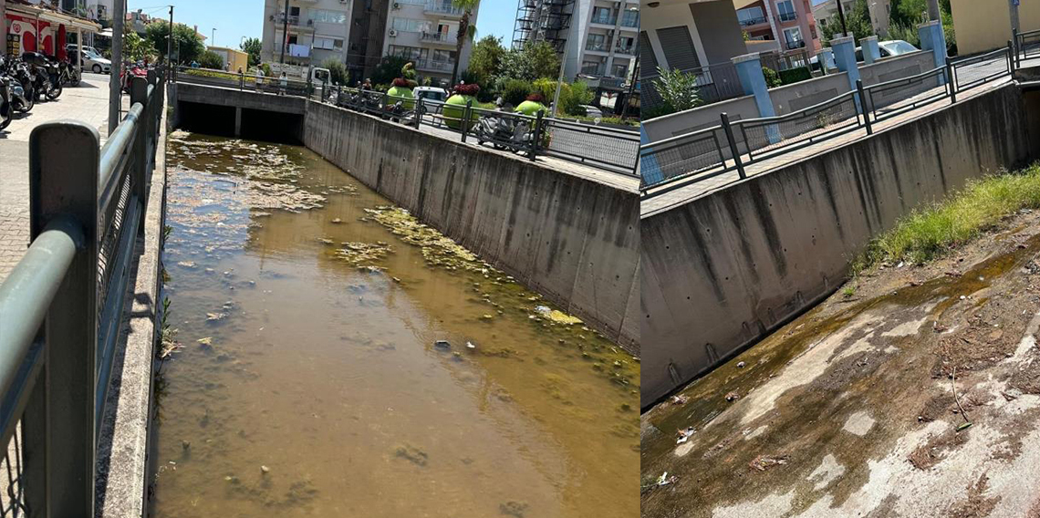 Marmaris’te dere kirliliği tepkisi: 