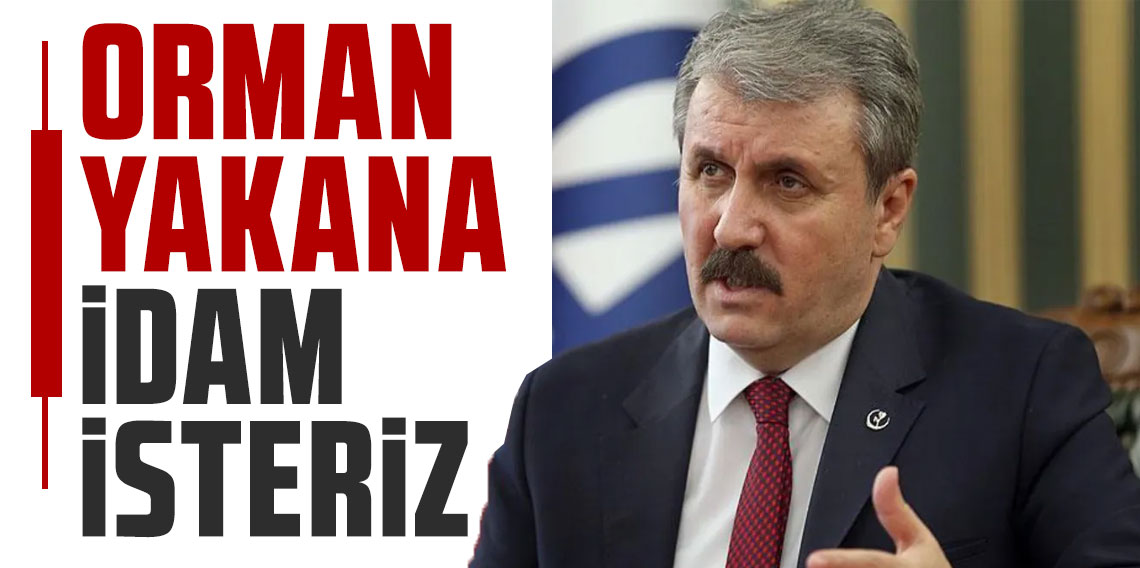 Mustafa Destici: 3 suç için idam cezası getirilmesini teklif ediyoruz