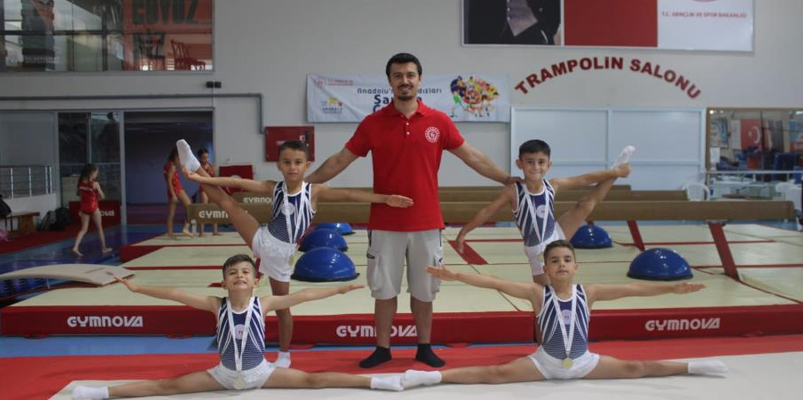 Düzce cimnastik takımı Türkiye finallerinde
