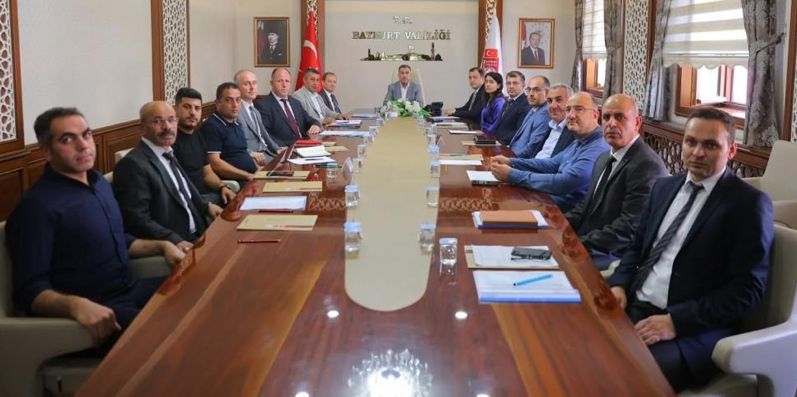 Bayburt’ta KÖYDES Temmuz ayı değerlendirme toplantısı yapıldı