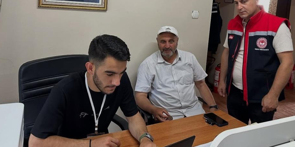 'Genel Tarım Sayımı' Aydıntepe’de tüm hızıyla sürüyor