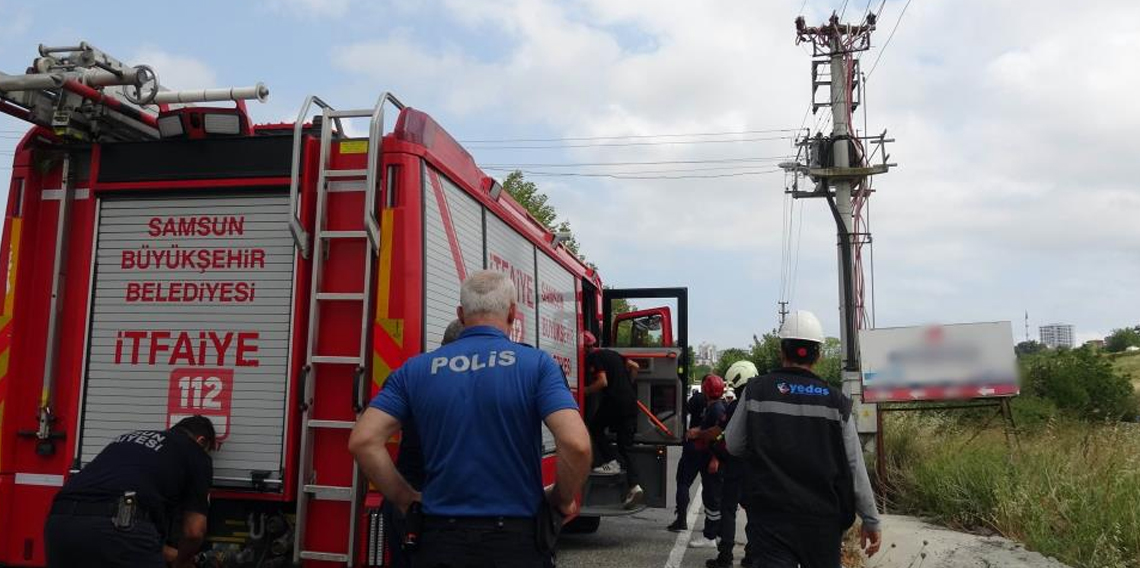 Trafodan çıkan ses, ekipleri alarma geçirdi