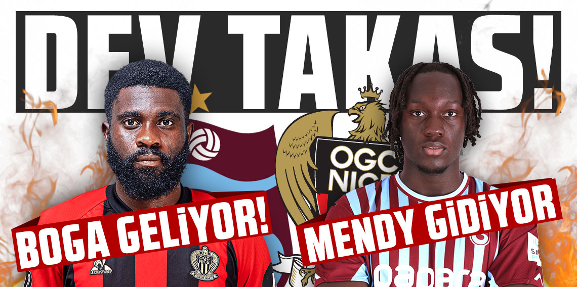 Dev Takas! Jeremie Boga Trabzonspor'a Mendy Nice'a