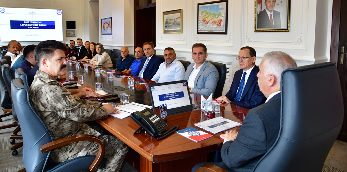 Trabzon’da Temmuz Ayı İl Spor Güvenlik Kurulu Toplantısı Gerçekleştirildi