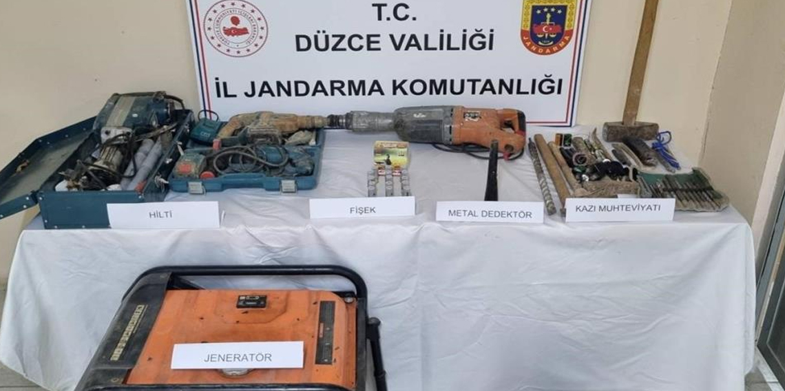 Düzce'de 10 kişiyi kaçakçılıktan işlem yapıldı