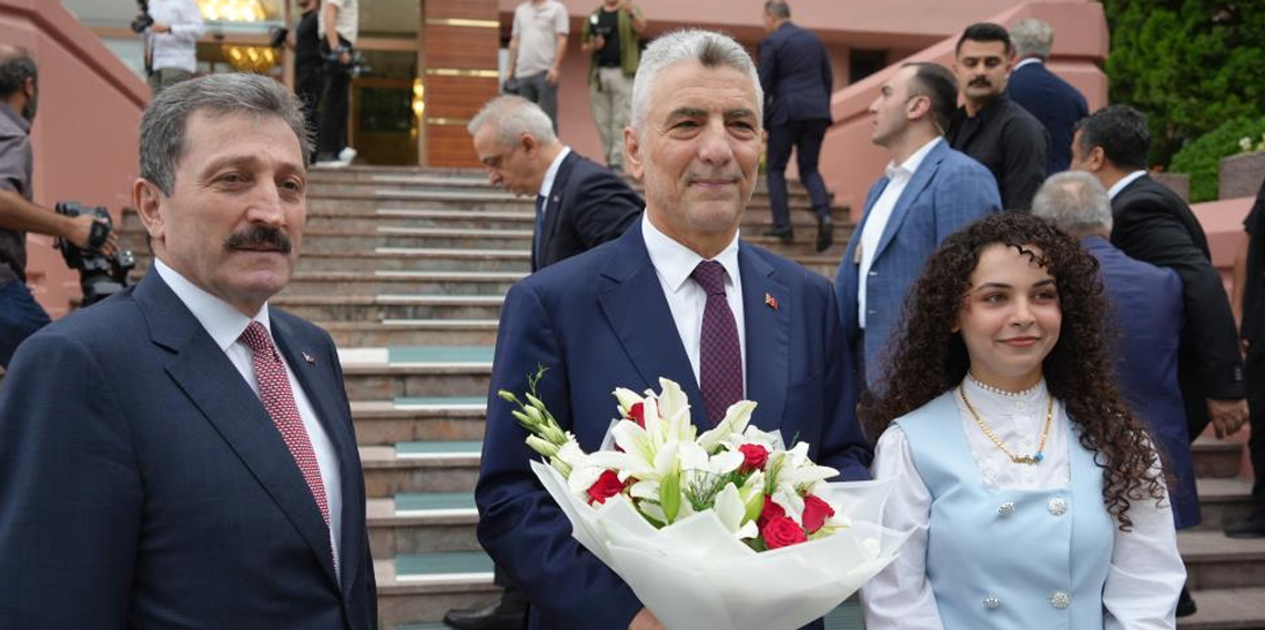 Bakan Bolat Samsun'da