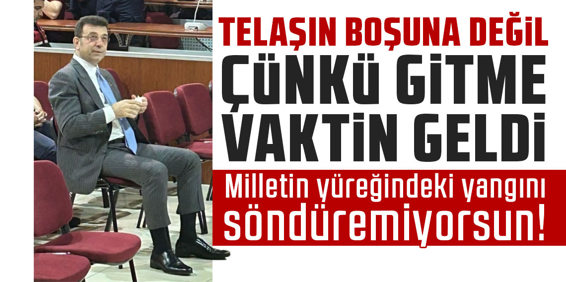 Ekrem İmamoğlu: 