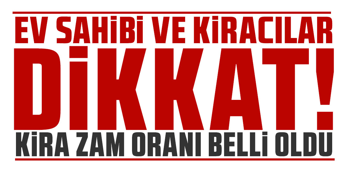 Enflasyon açıklandı; Ağustos ayı kira zam oranı belli oldu
