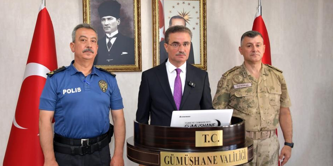 Gümüşhane’de Temmuz ayı asayiş verileri açıklandı