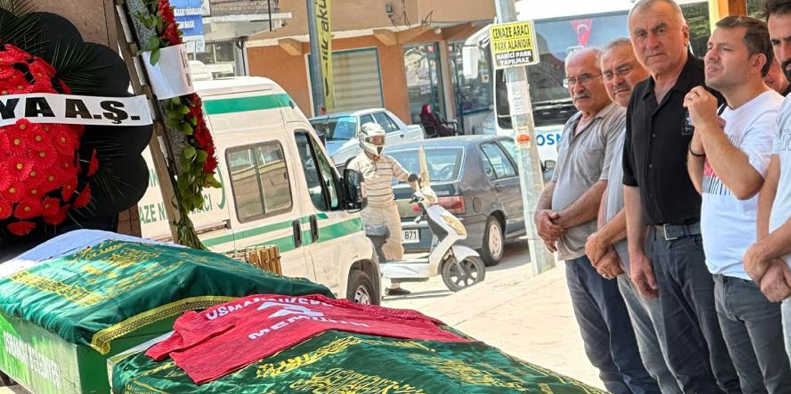 Osmancıkspor'un eski kaptanı gözyaşlarıyla son yolculuğuna uğurlandı