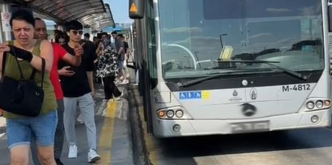 İstanbul’da metrobüs arızası