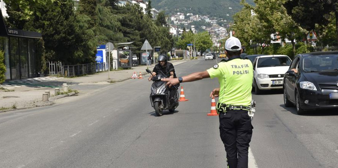Ordu’da bir haftada 14 binden fazla araç ve sürücüsü denetlendi