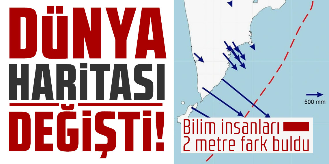 Rusya depremi dünya haritasını değiştirdi! Bilim insanları 2 metre fark buldu
